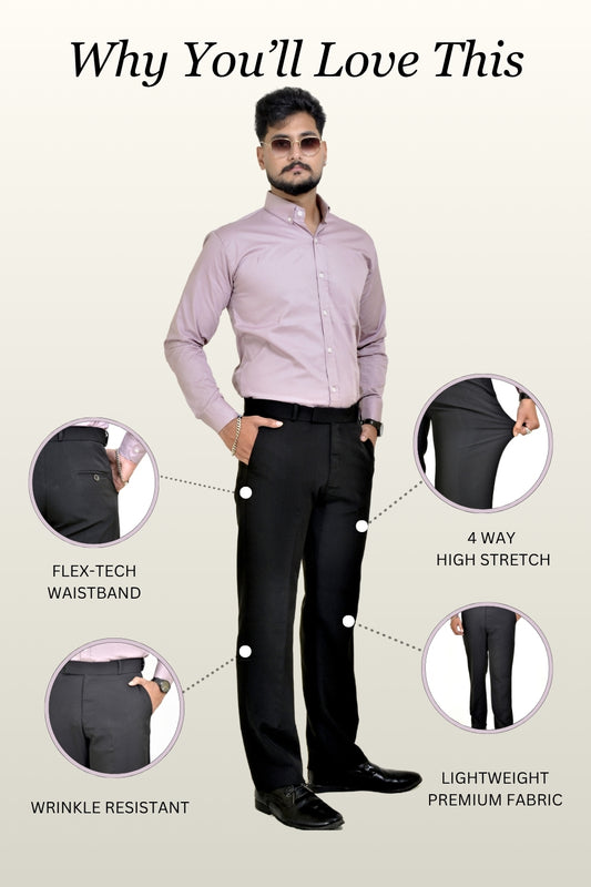 Onyx Black Trousers