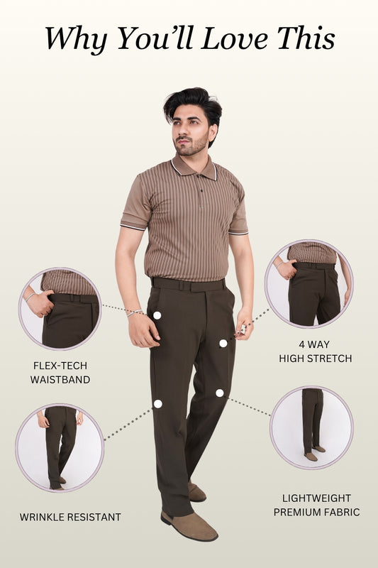 Espresso Brown Trousers