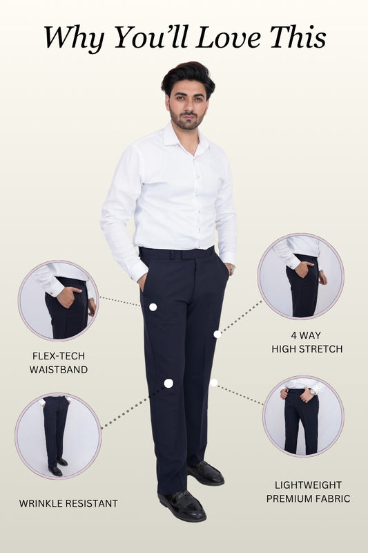 Midnight Navy Trousers