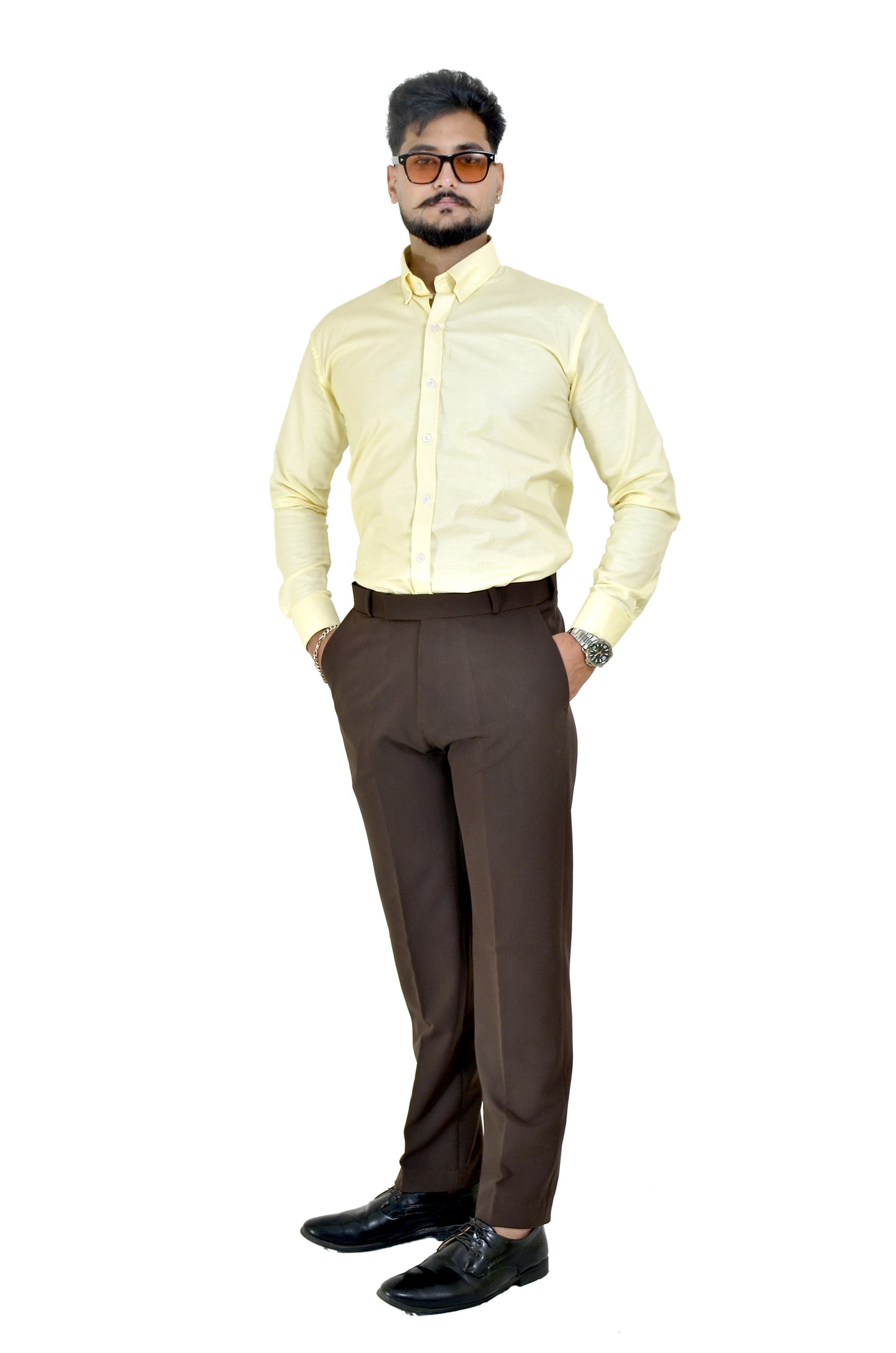 Mocha Brown Trousers