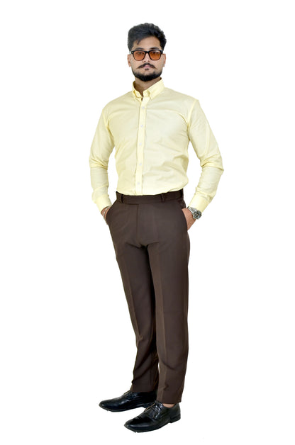 Mocha Brown Trousers