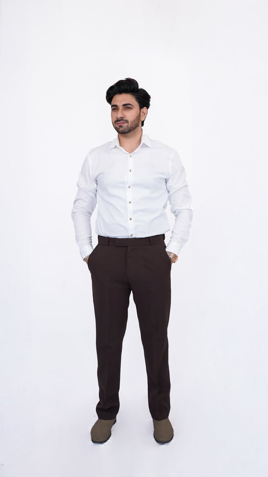 Mocha Brown Trousers