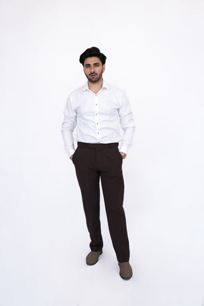 Mocha Brown Trousers