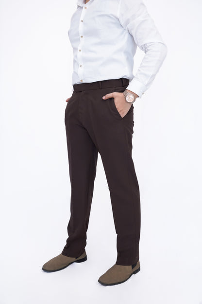Mocha Brown Trousers