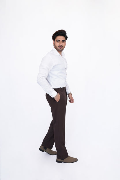Mocha Brown Trousers