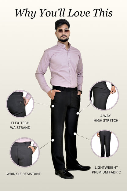 Onyx Black Trousers