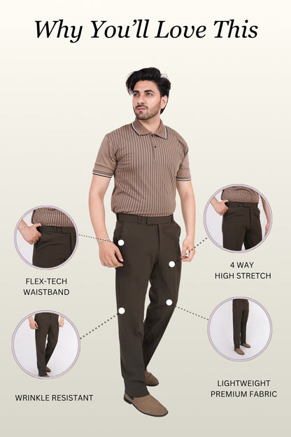 Espresso Brown Trousers