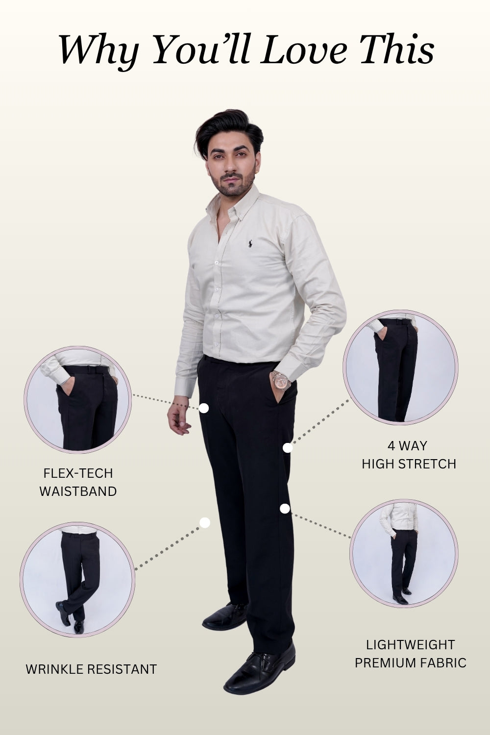Slate Grey Trousers