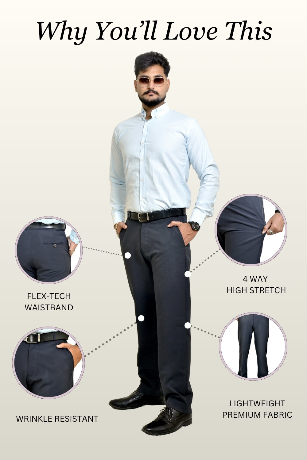 Midnight Navy Trousers