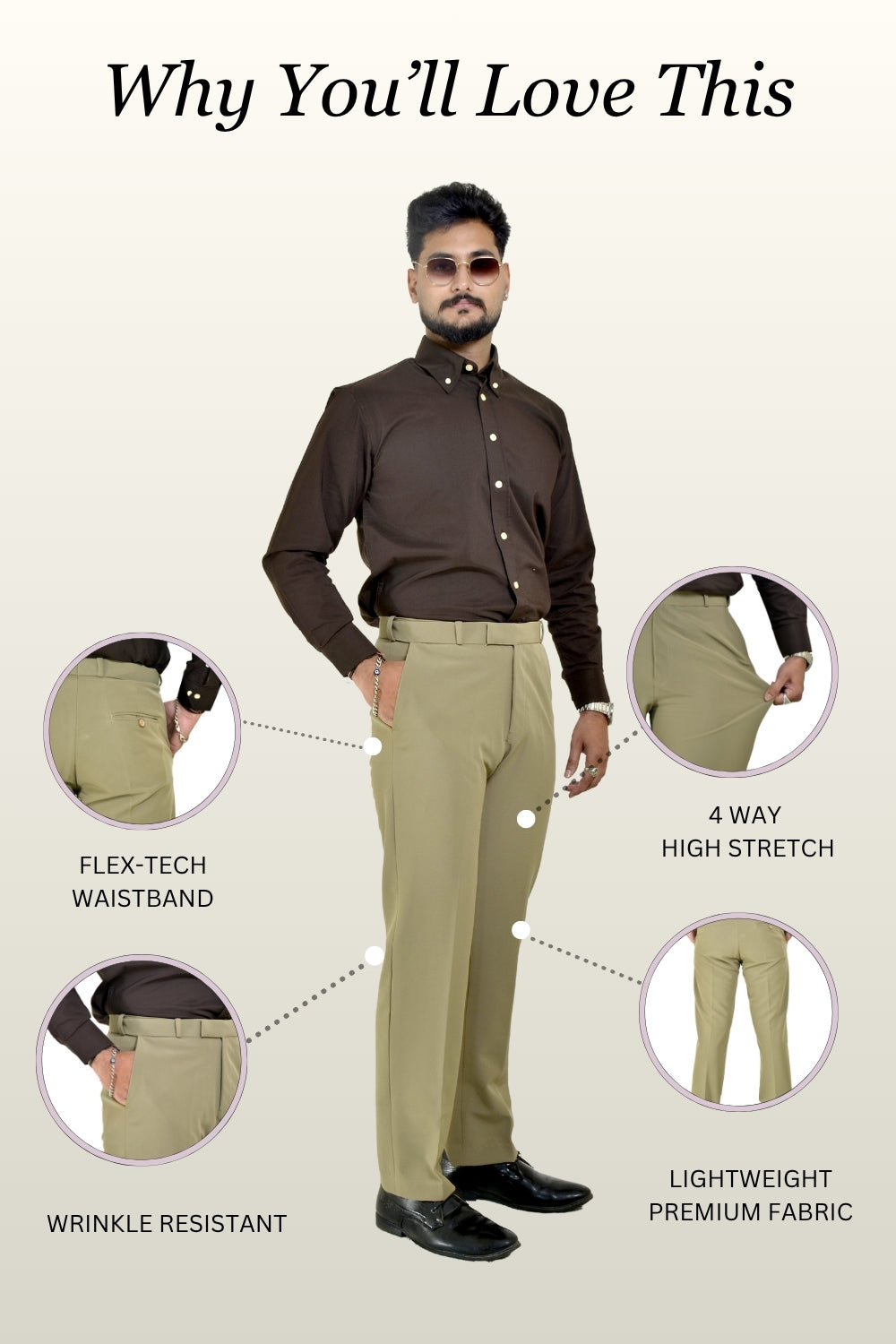 Olive Ash Trousers